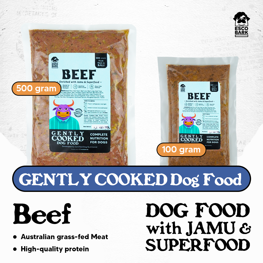 Gently Cooked Dog Food BEEF