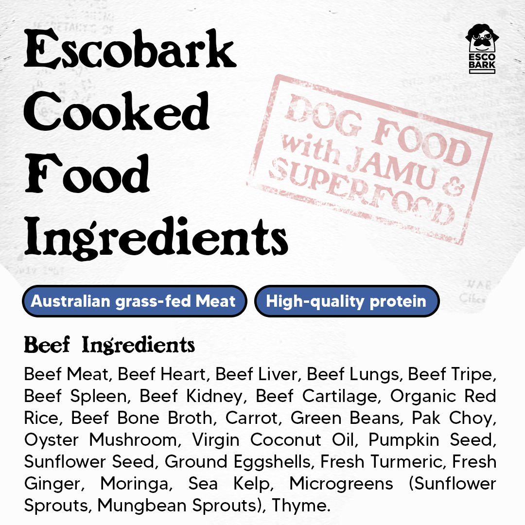Gently Cooked Dog Food BEEF