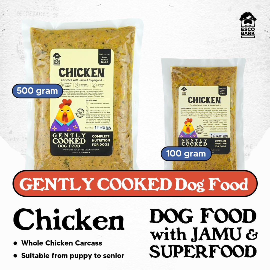 Gently Cooked Dog Food CHICKEN