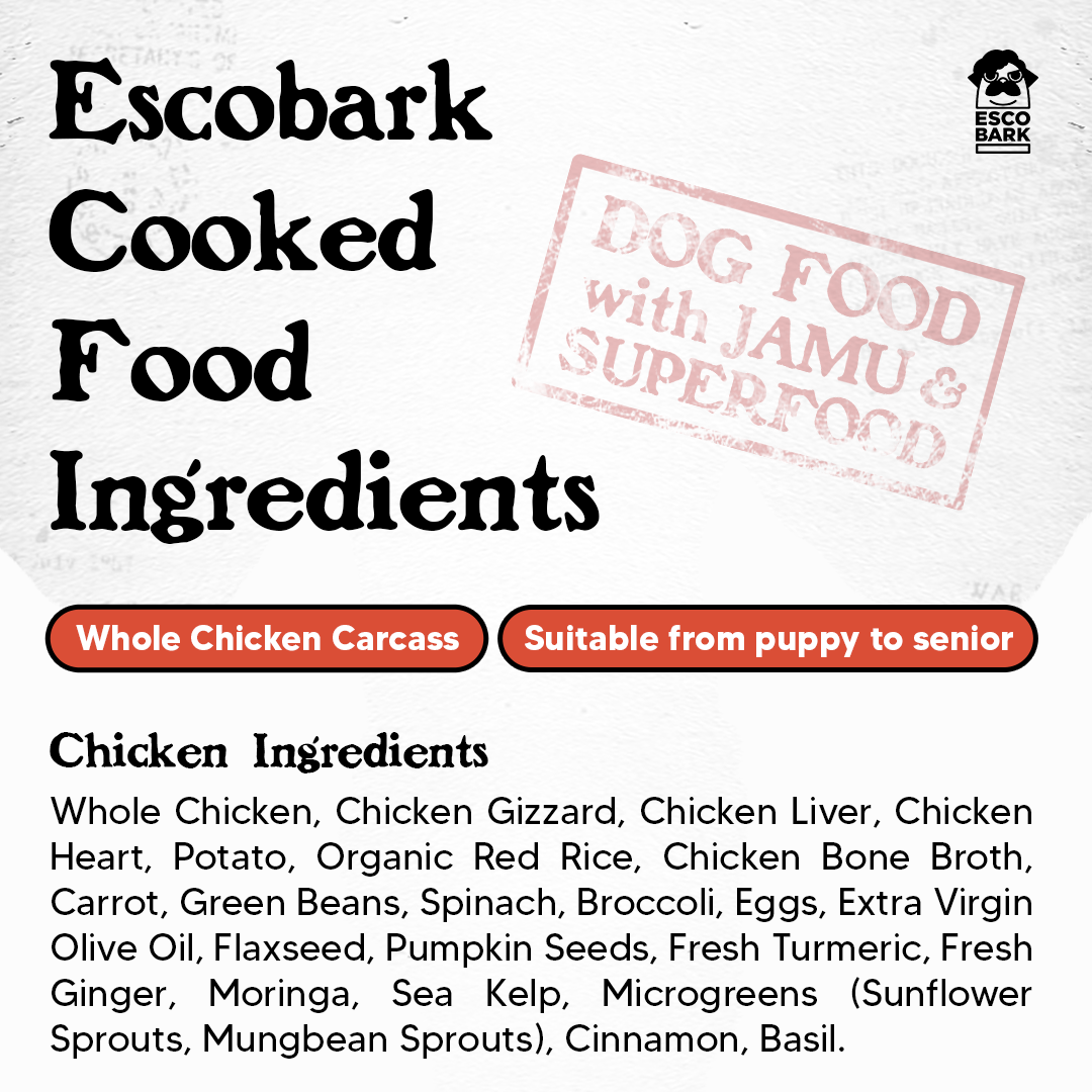 Gently Cooked Dog Food CHICKEN