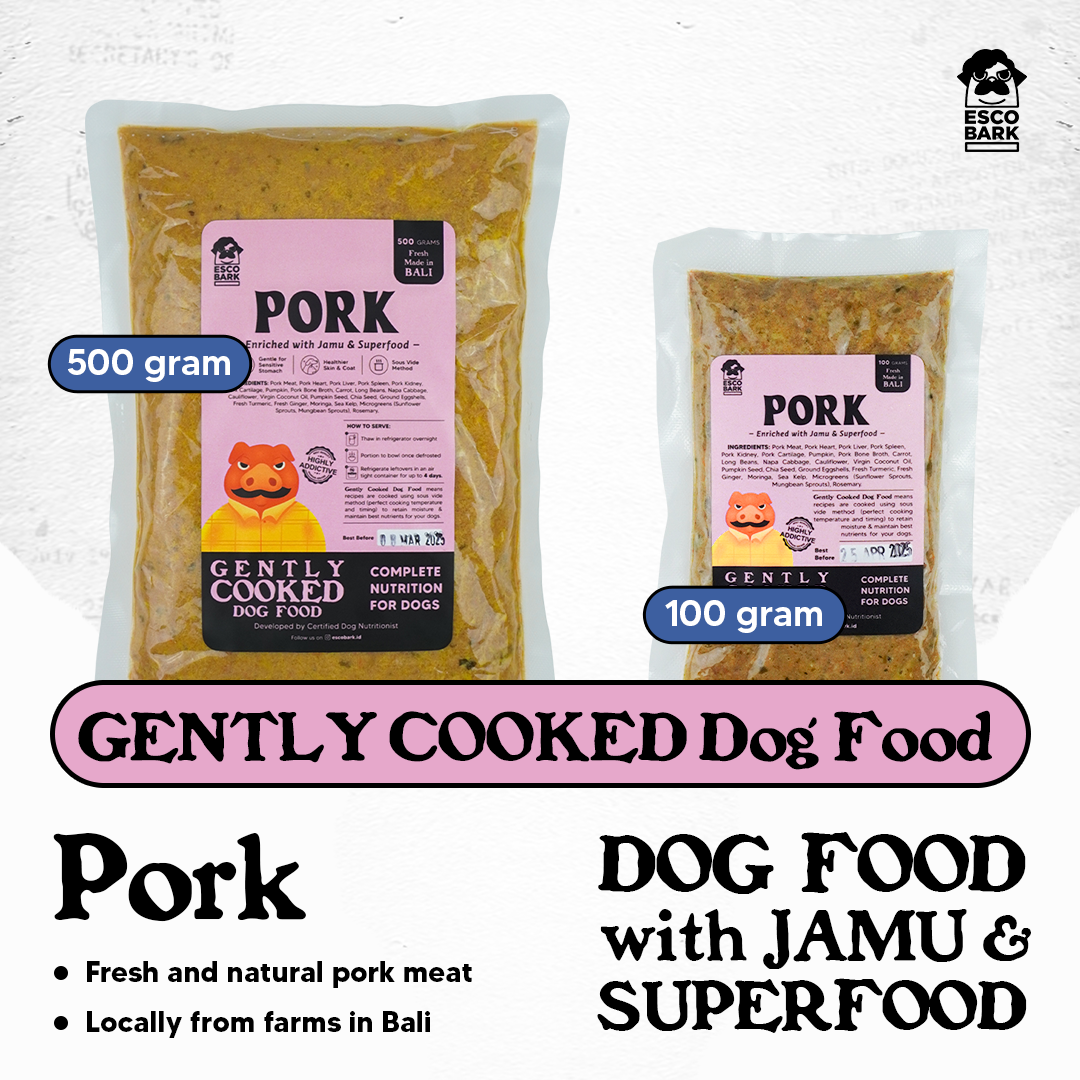 Gently Cooked Dog Food PORK