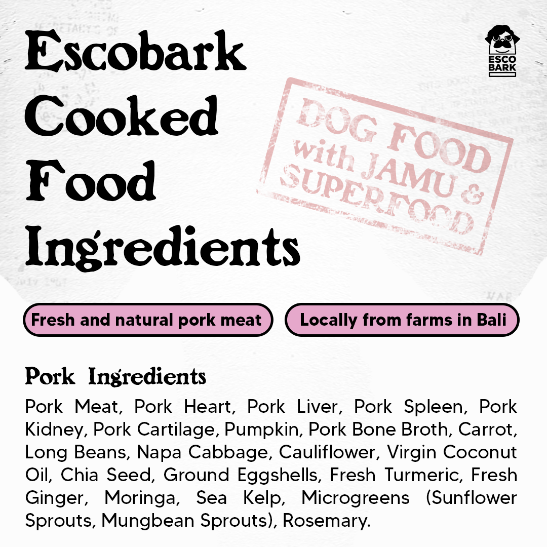 Gently Cooked Dog Food PORK