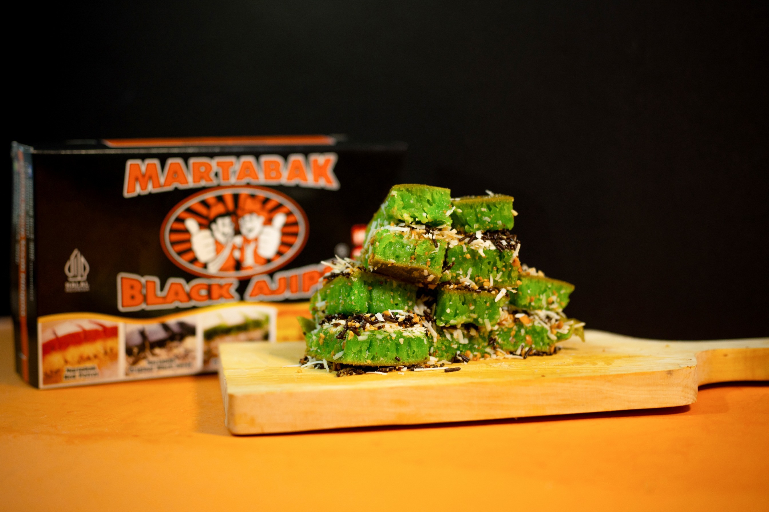 Matabak Pandan Keju Vanilla Greentea