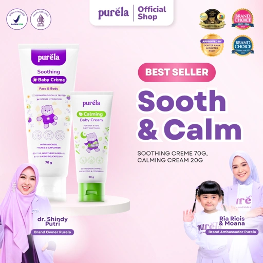 Image of [BEST SELLER] Sooth & Calm - Soothing Creme 70gr, Calming Cream 20gr