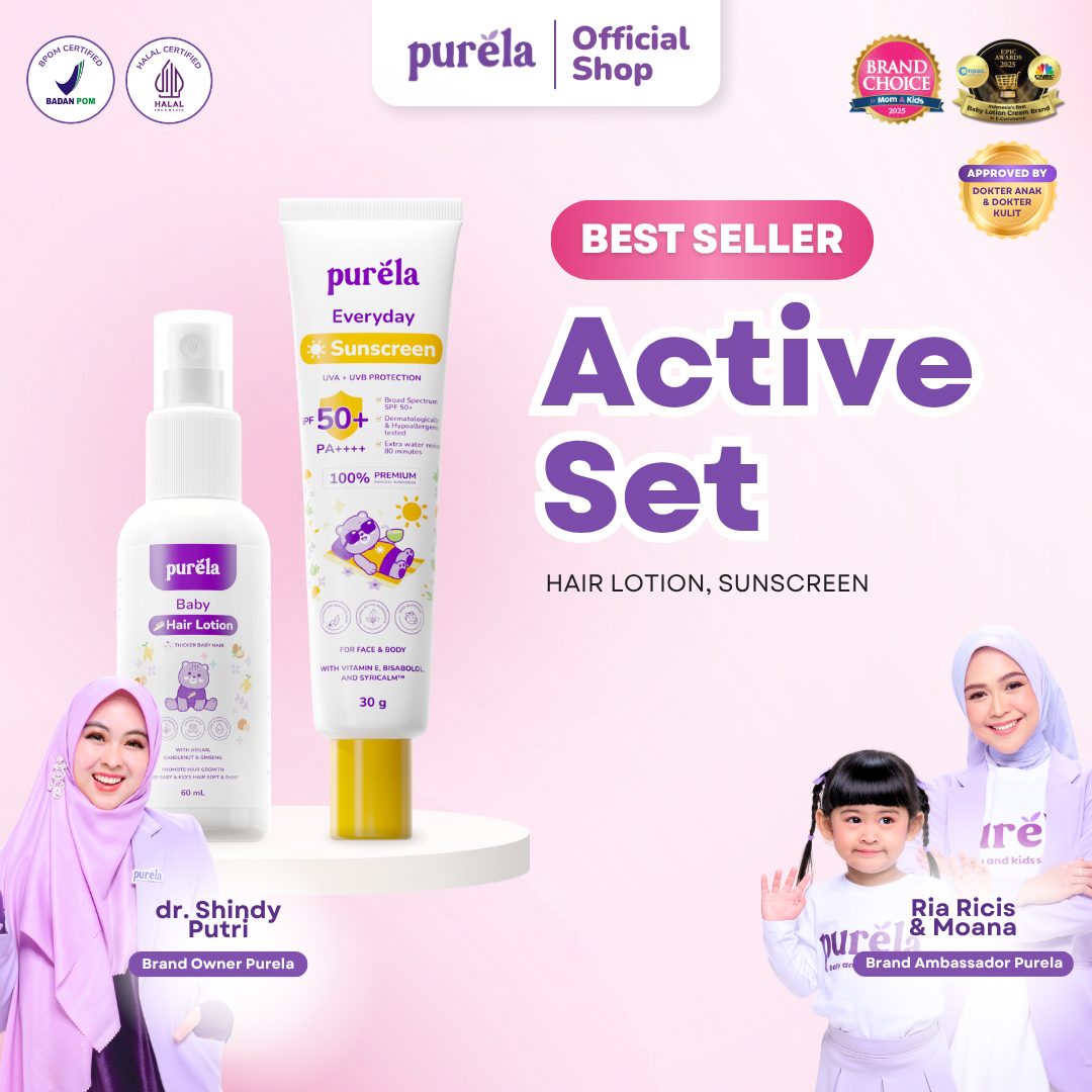 [BEST SELLER] Active Set - Hair Lotion, Sunscreen - Purela Official ...