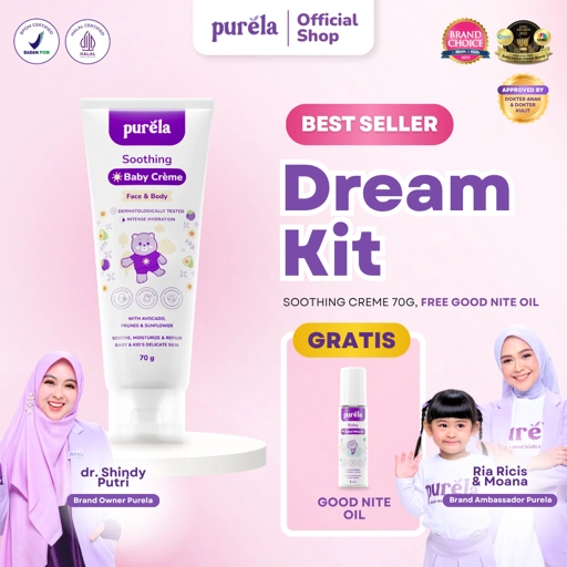 Image of [BEST SELLER] Dream KIT - Soothing Creme + FREE Good Nite Oil