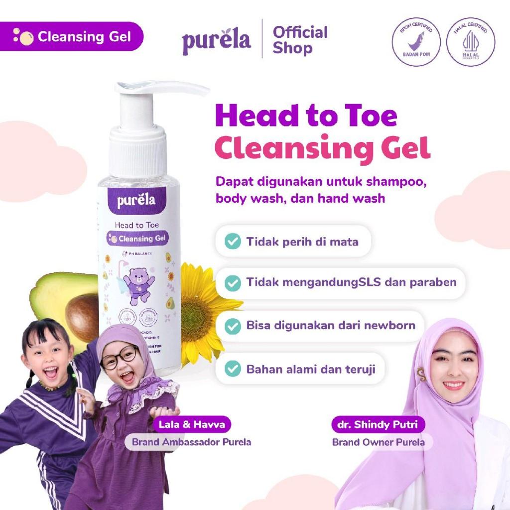 NEWBORN KIT (Soothing Baby Crème, Calming Cream , Cleansing Gel 100ml) - Perawatan Newborn Aman Untuk Kulit Sensitif - Bahan Alami dan Organik