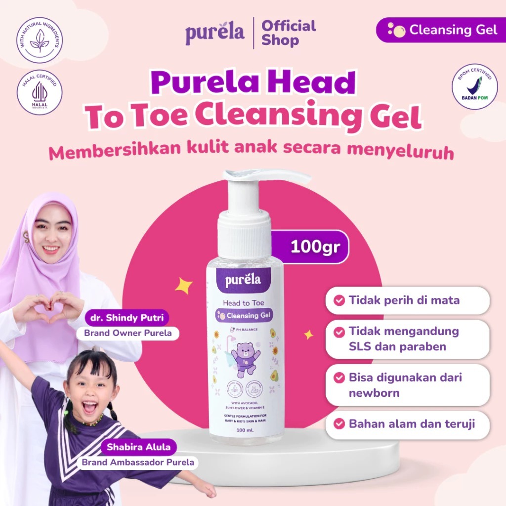 [OFFICIAL] Cleansing 100 ml - Gel 250ml - Natural organic - Non SLS - Non Paraben