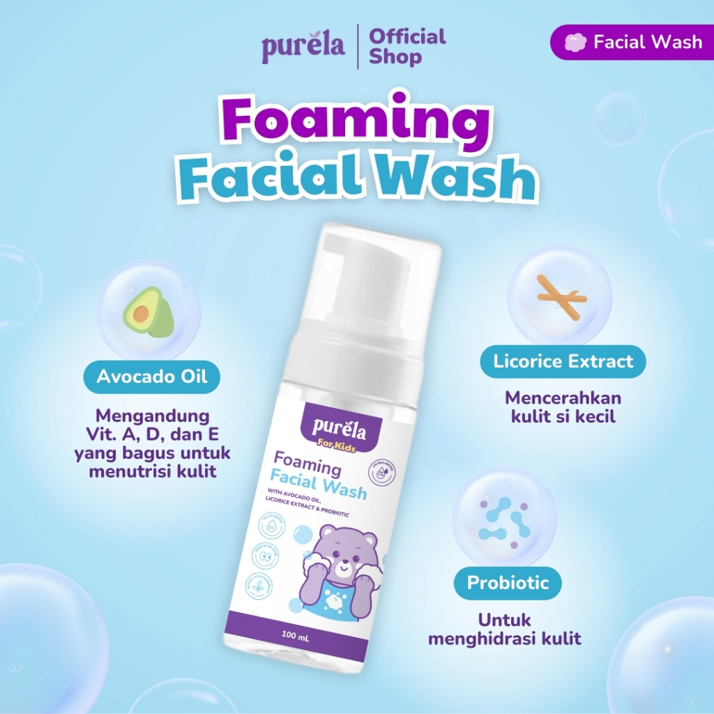 [Official] Purela Bubble Kit - FREE Goodnite Oil, Foaming Facial Wash & Cleansing Gel | HERO INGREDIENTS