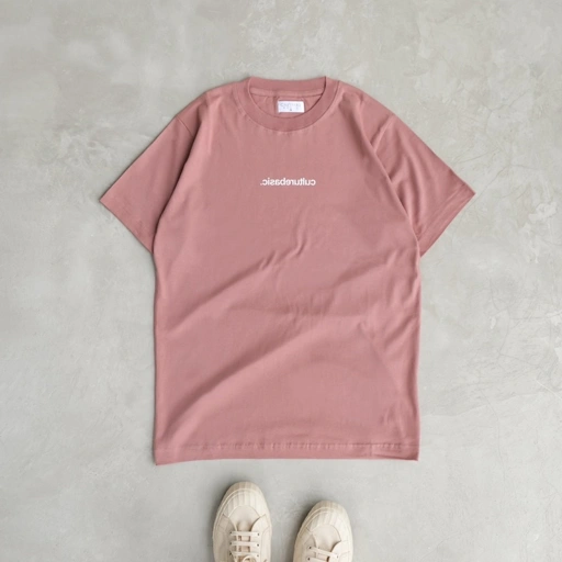 Image of Culture Basic | Mirror Tshirt Rustic Rose