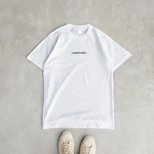 Image of Culture Basic | Mirror Tshirt White
