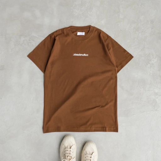 Image of Culture Basic | Mirror Tshirt Brown