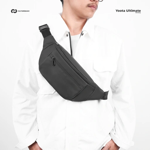 Image of Culture Basic | Yoota Ultimate Waistbag Slingbag Waterproof Tas Pinggang Cowok Tas Selempang Ringan Anti Air Pria