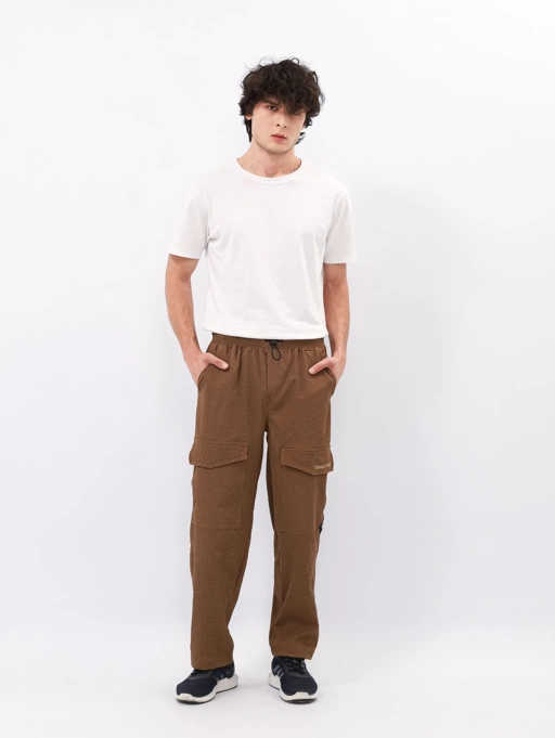 Image of THANKSTOME - LONGPANT BROWN CELANA PANJANG UNISEX PREMIUM OUTDOOR - FORESTA SERIES