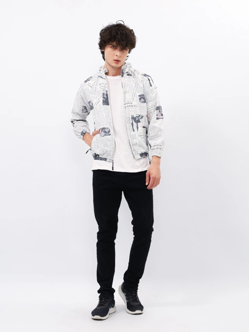 Image of THANKSTOME WINDBREAKER JACKET UNISEX DEWASA MODERN - WILDWOOD SERIES