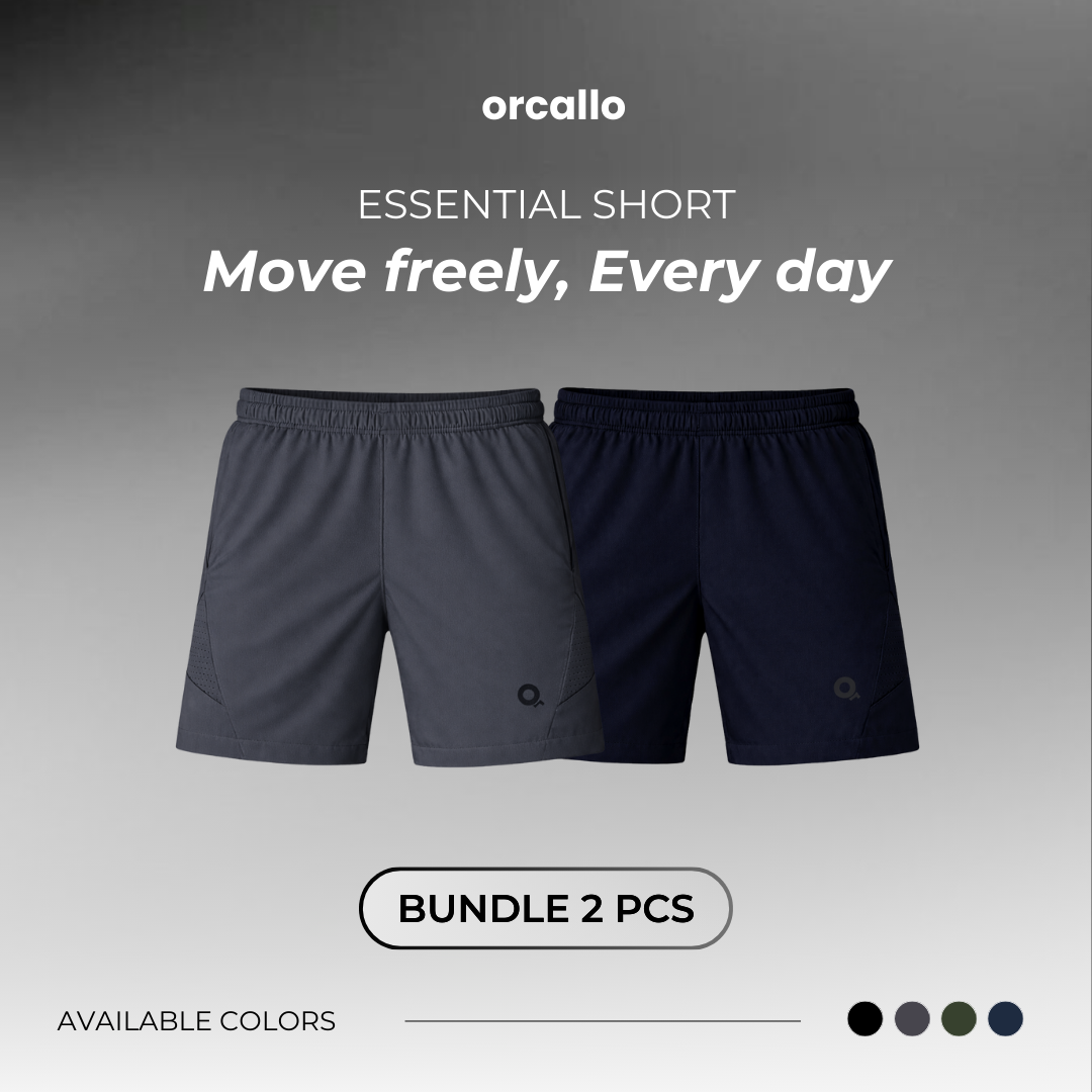 Essential Short Orcallo (2 Pcs)