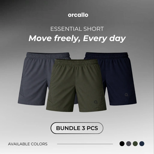 Image of Essential Short Orcallo (3 Pcs)