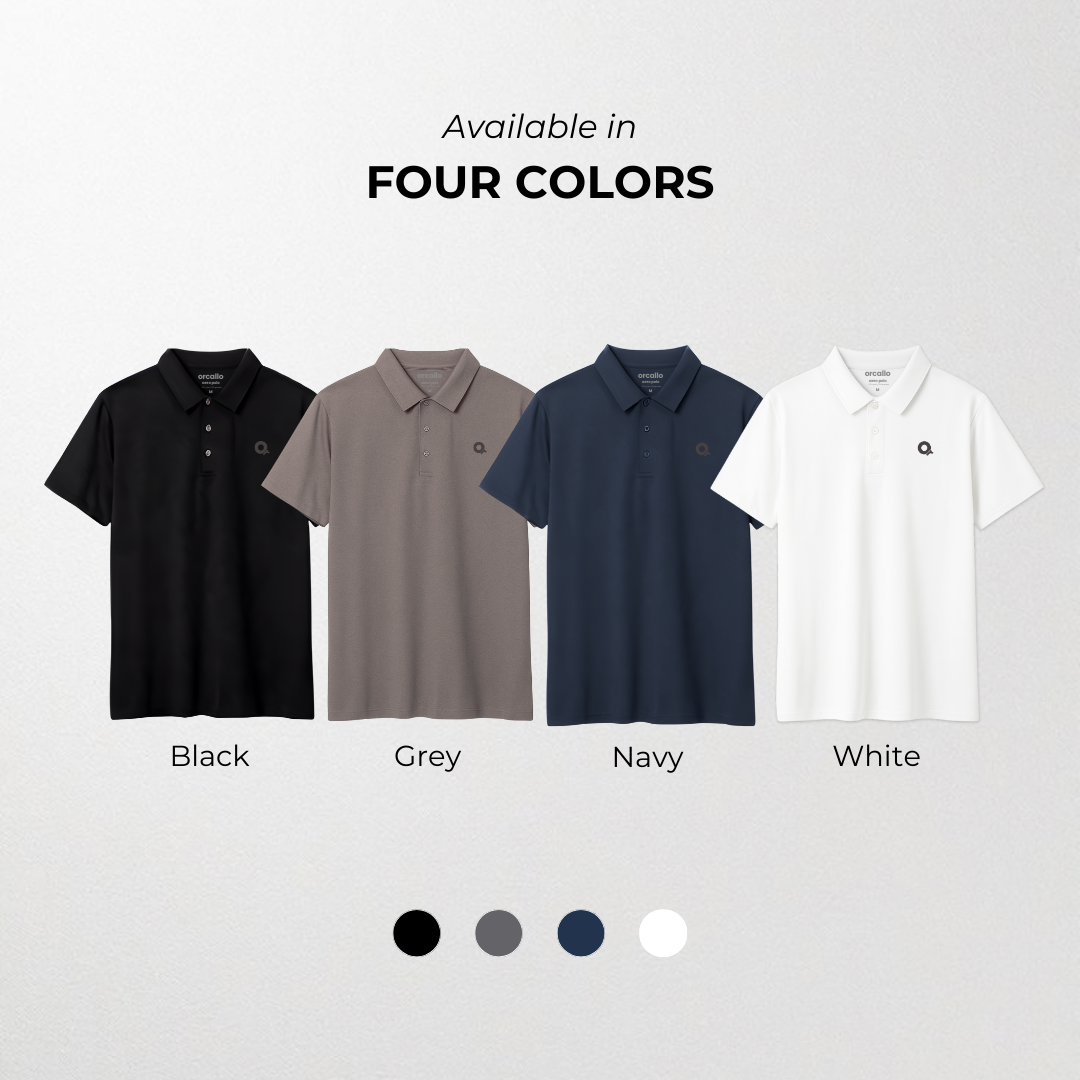 Aero Polo Shirt in Black