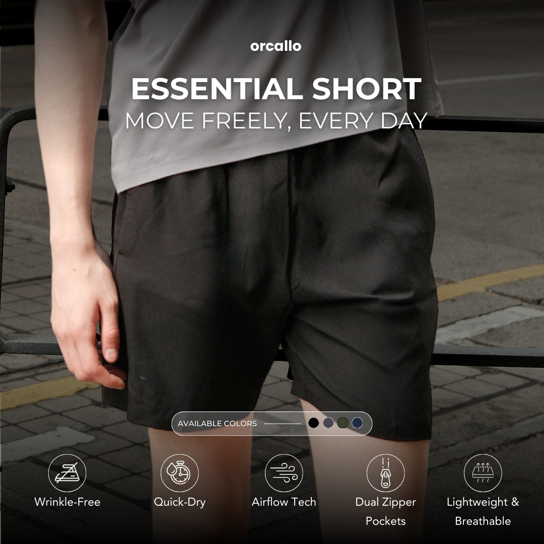 Essential Short Orcallo (3 Pcs)