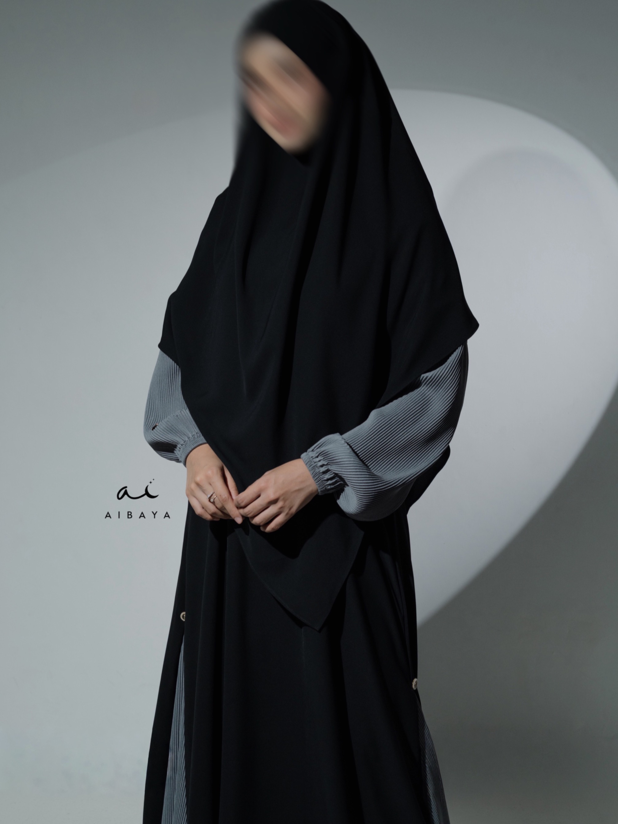 Madina Abaya (Grey)