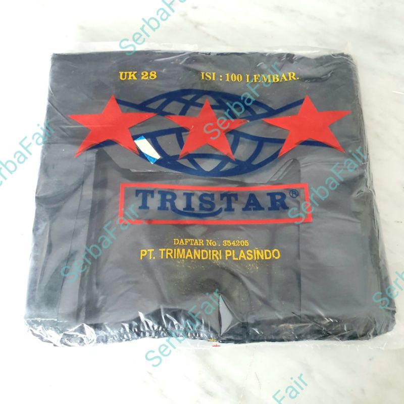 Kantong Kresek Tristar 28x48CM 100Lembar