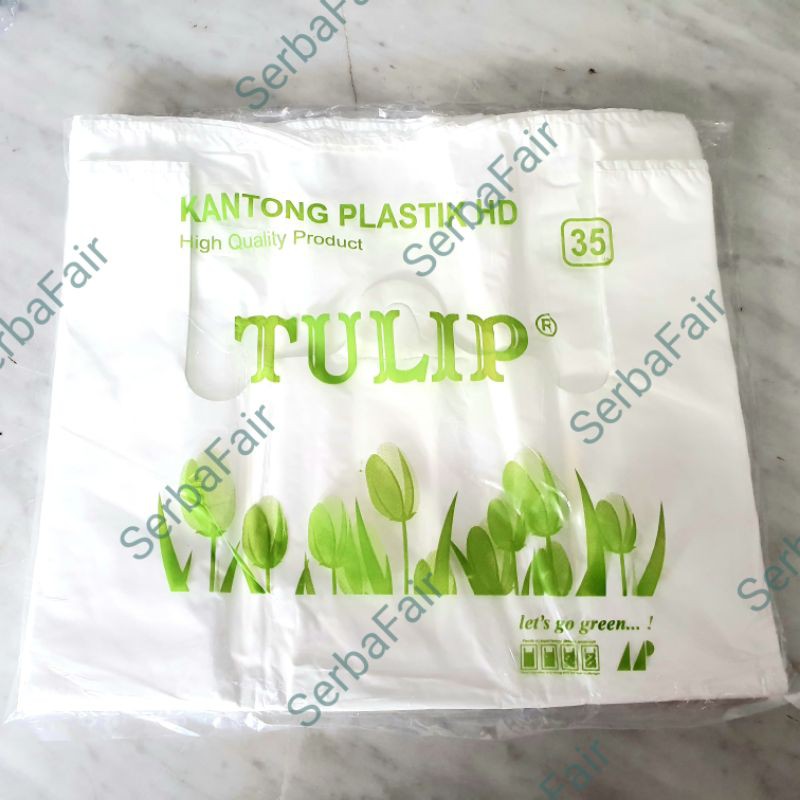 Kantong Kresek 35 Tulip Plastik Kresek 35