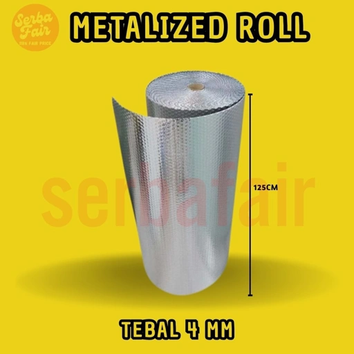Image of Aluminium Foil Bubble / Insulasi Atap / Peredam Panas METERAN 1.2Mx1M