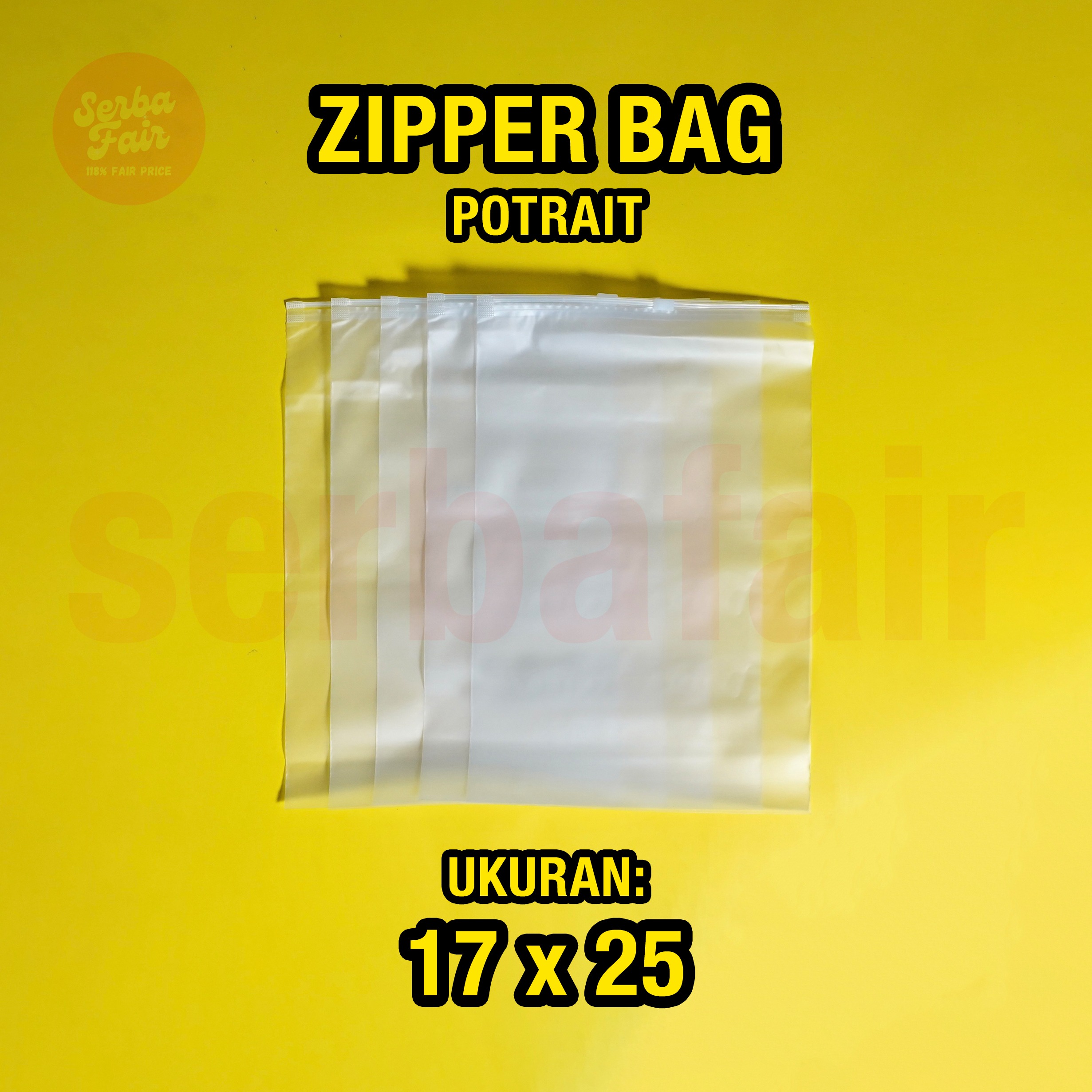 Zipper Bag / POTRAIT / LANDSCAPE / Zipper Storage Bag / Zipper Lock / Zipper Pouch Traveling/ Tempat Penyimpanan Travel Serbaguna ALL VARIANT