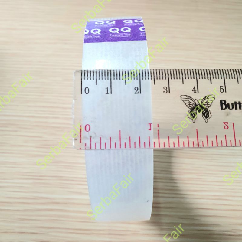 Lakban QQ Premium Tape 24mm 1inch 72Yard Solasi Murah Ekonomis