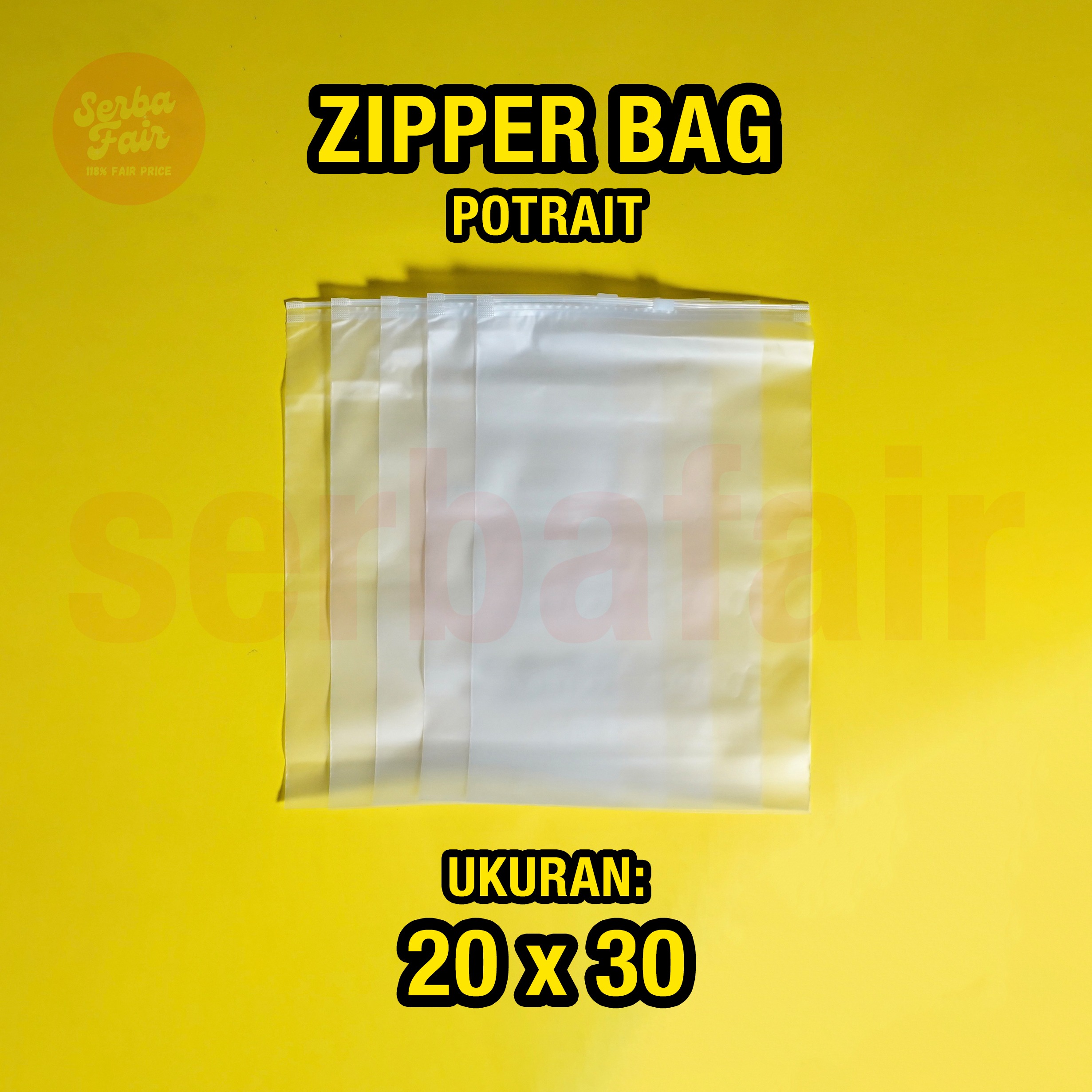 Zipper Bag / POTRAIT / LANDSCAPE / Zipper Storage Bag / Zipper Lock / Zipper Pouch Traveling/ Tempat Penyimpanan Travel Serbaguna ALL VARIANT
