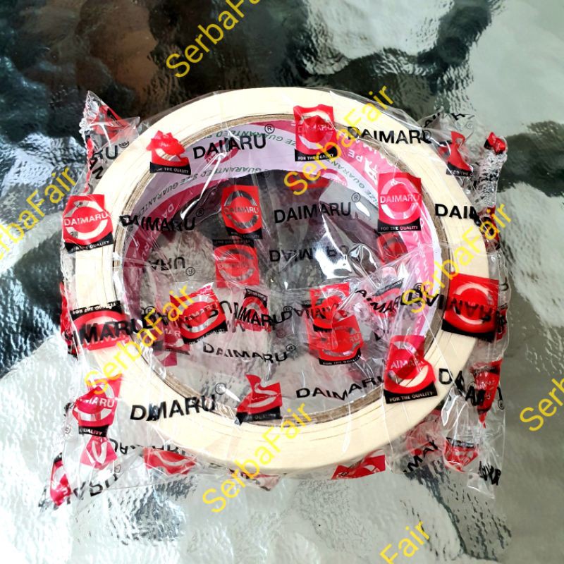 Masking Tape Daimaru 24mm x 21 Meter Lakban Kertas Daimaru