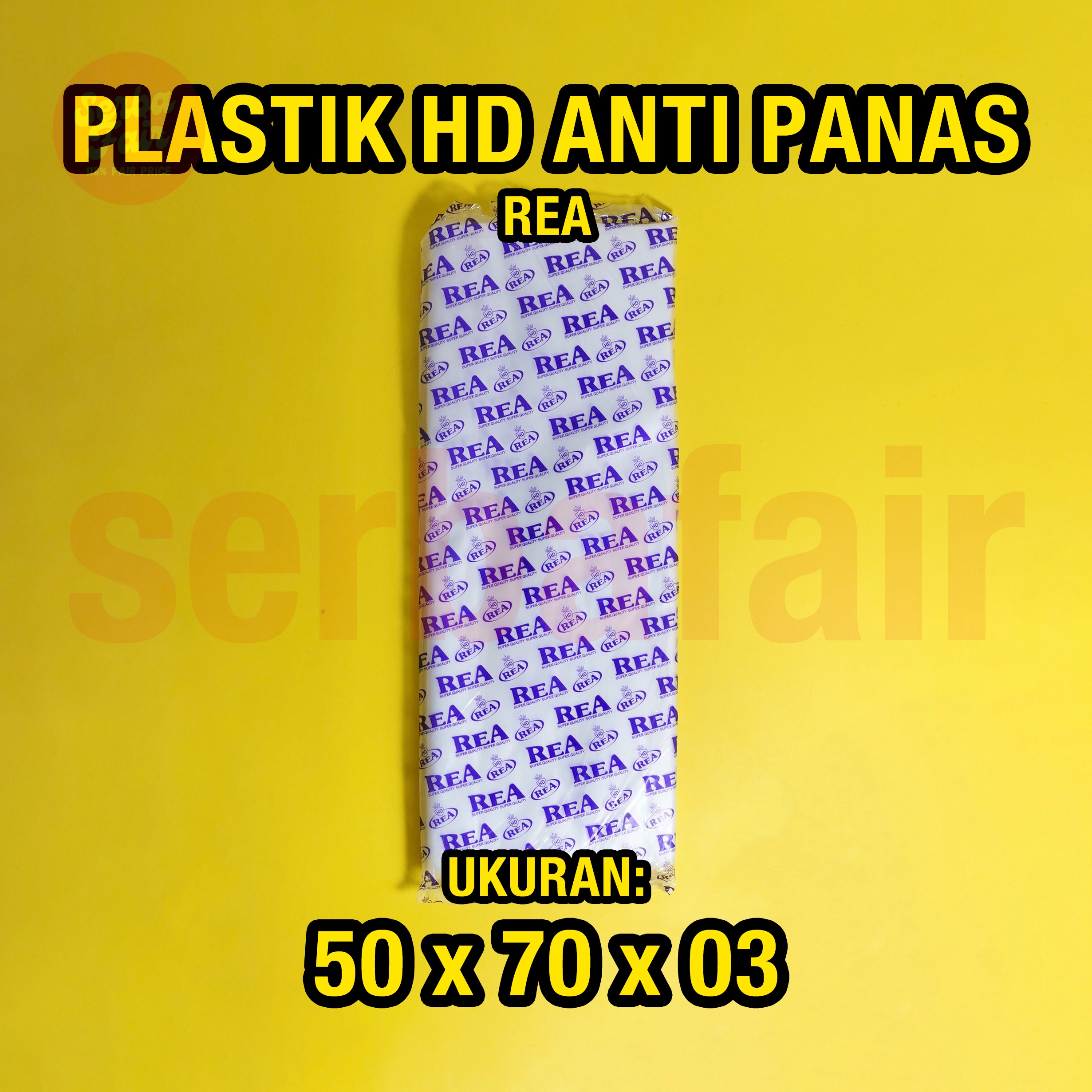 Plastik HD Anti Panas / Plastik Tahan Panas / Plastik Sayur / 250 Gram