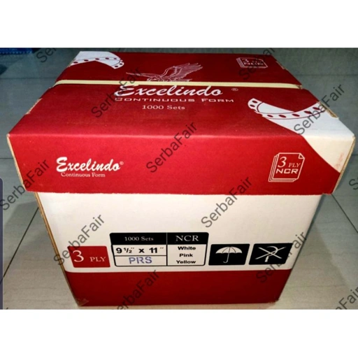 Image of Kertas Continuous Form 9.5 x 11 / 9.5 x 11.2 3Ply 1000Set (3000Lembar)