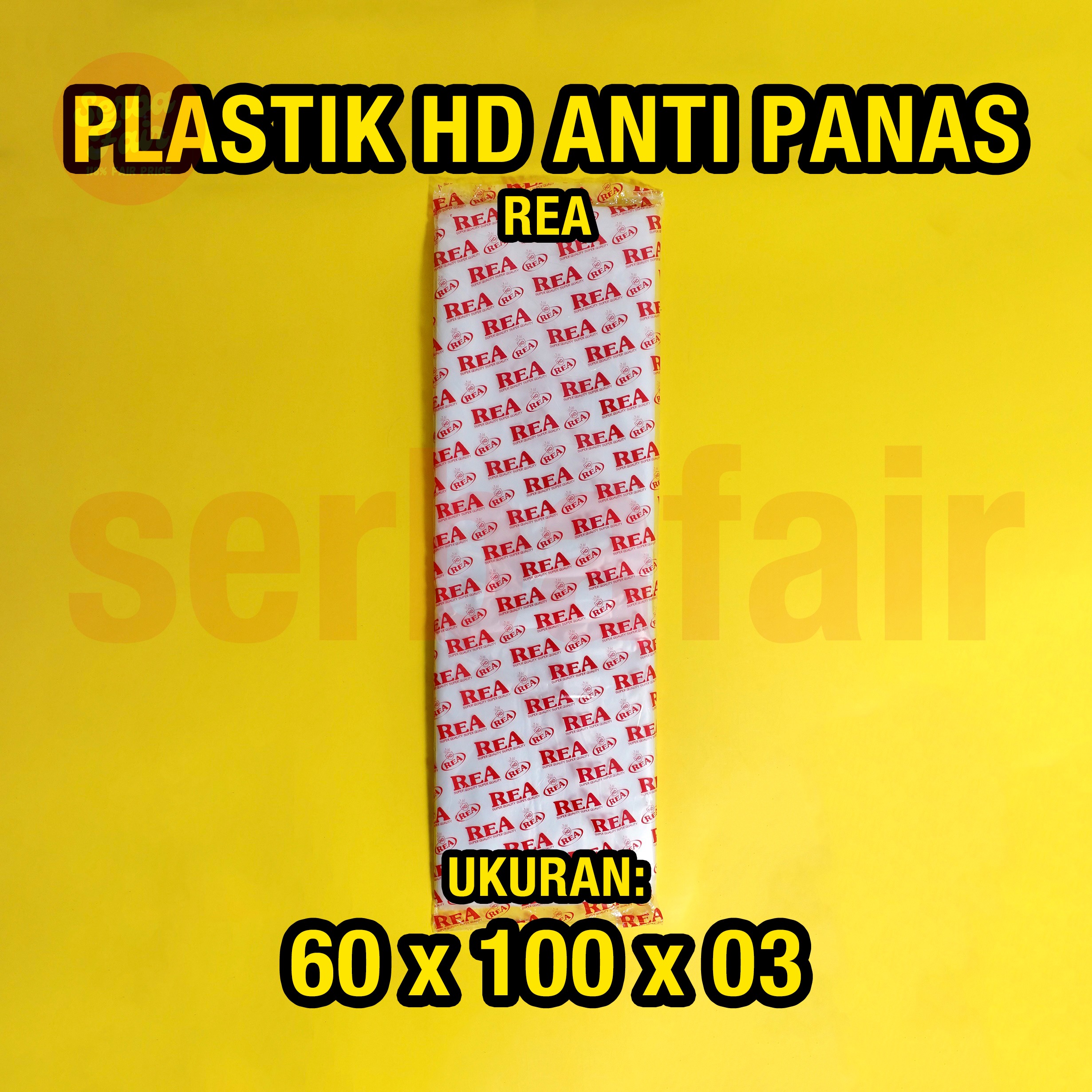 Plastik HD Anti Panas / Plastik Tahan Panas / Plastik Sayur / 250 Gram