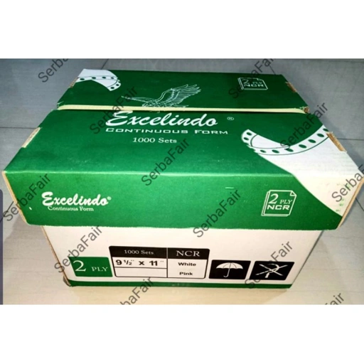Image of Kertas Continuous Form 9.5 x 11 / 9.5 x 11.2 2Ply 1000Set (2000Lembar)