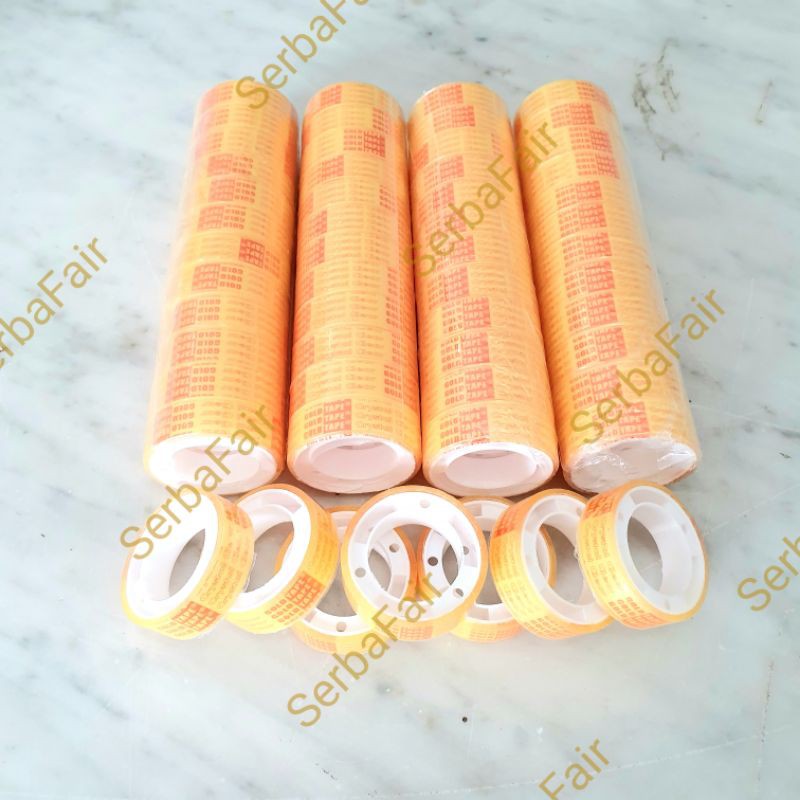 Solasi Kado / Selotip Kado Gold Tape 1/2 inch (12mm) 10 Yards