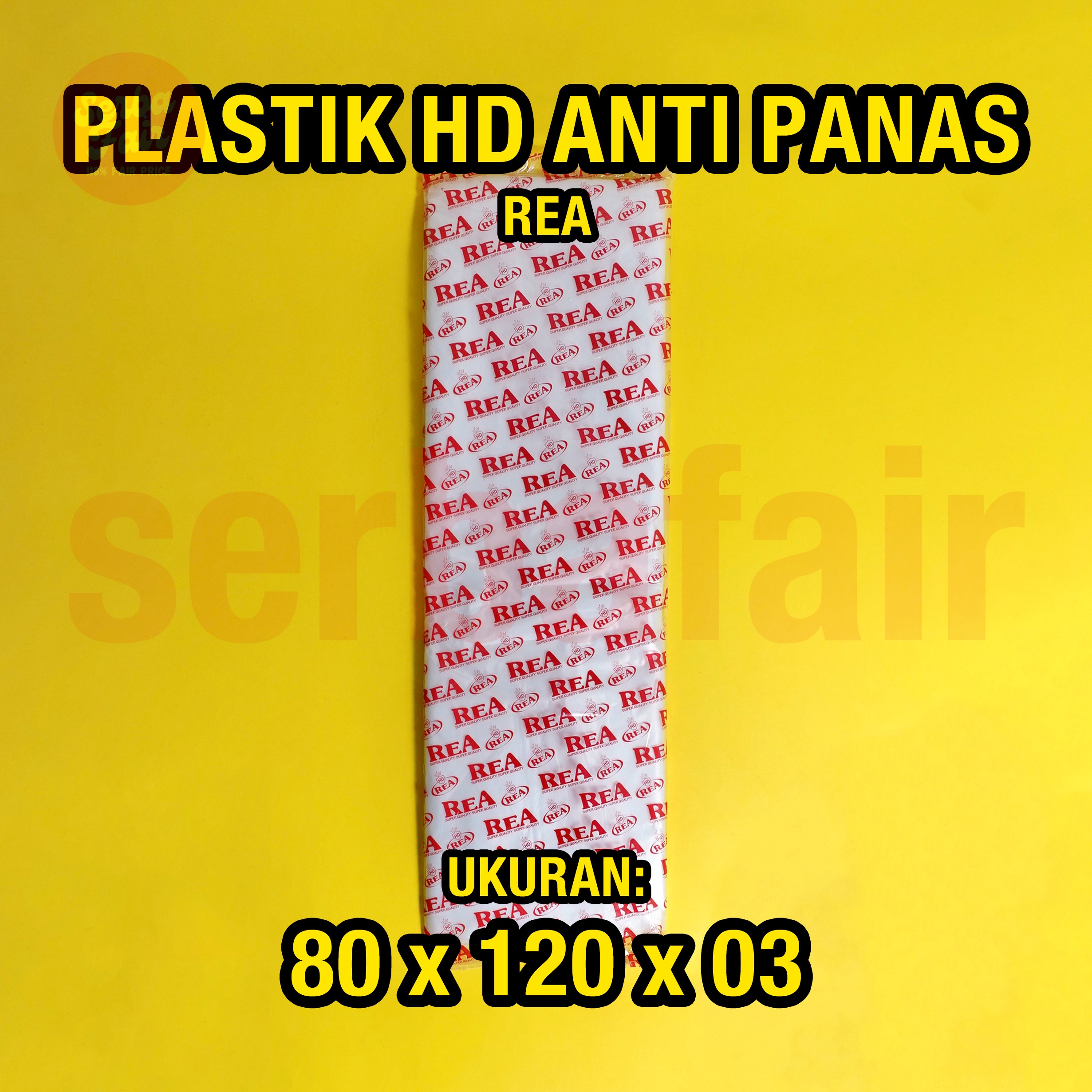 Plastik HD Anti Panas / Plastik Tahan Panas / Plastik Sayur / 250 Gram