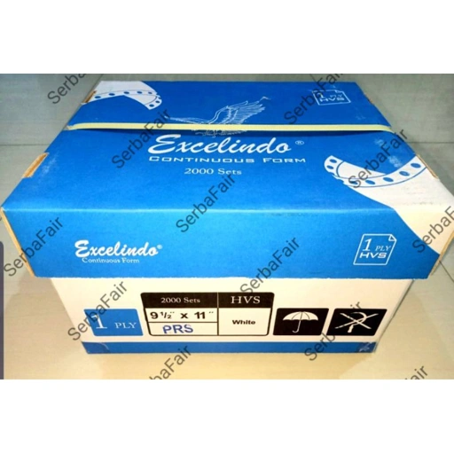 Image of Kertas Continuous Form 9.5 x 11 / 9.5 x 11.2 1Ply 2000Set (2000Lembar)