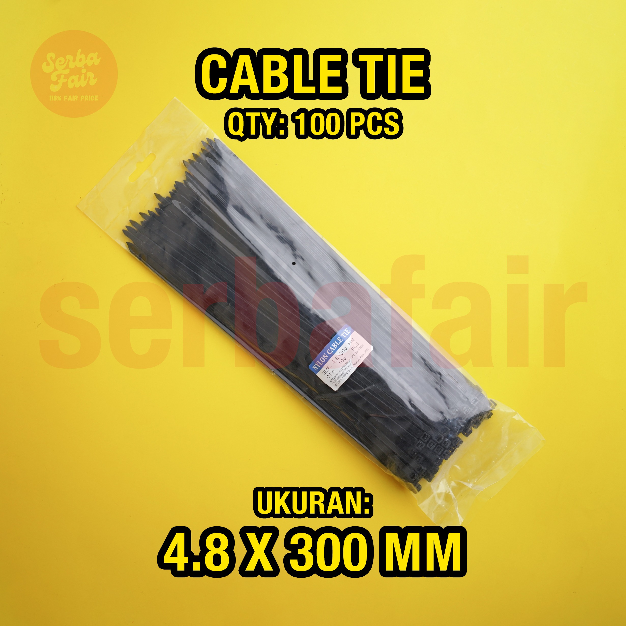 Cable Ties / Kabel Tis Tali Serut Sabuk Ikat