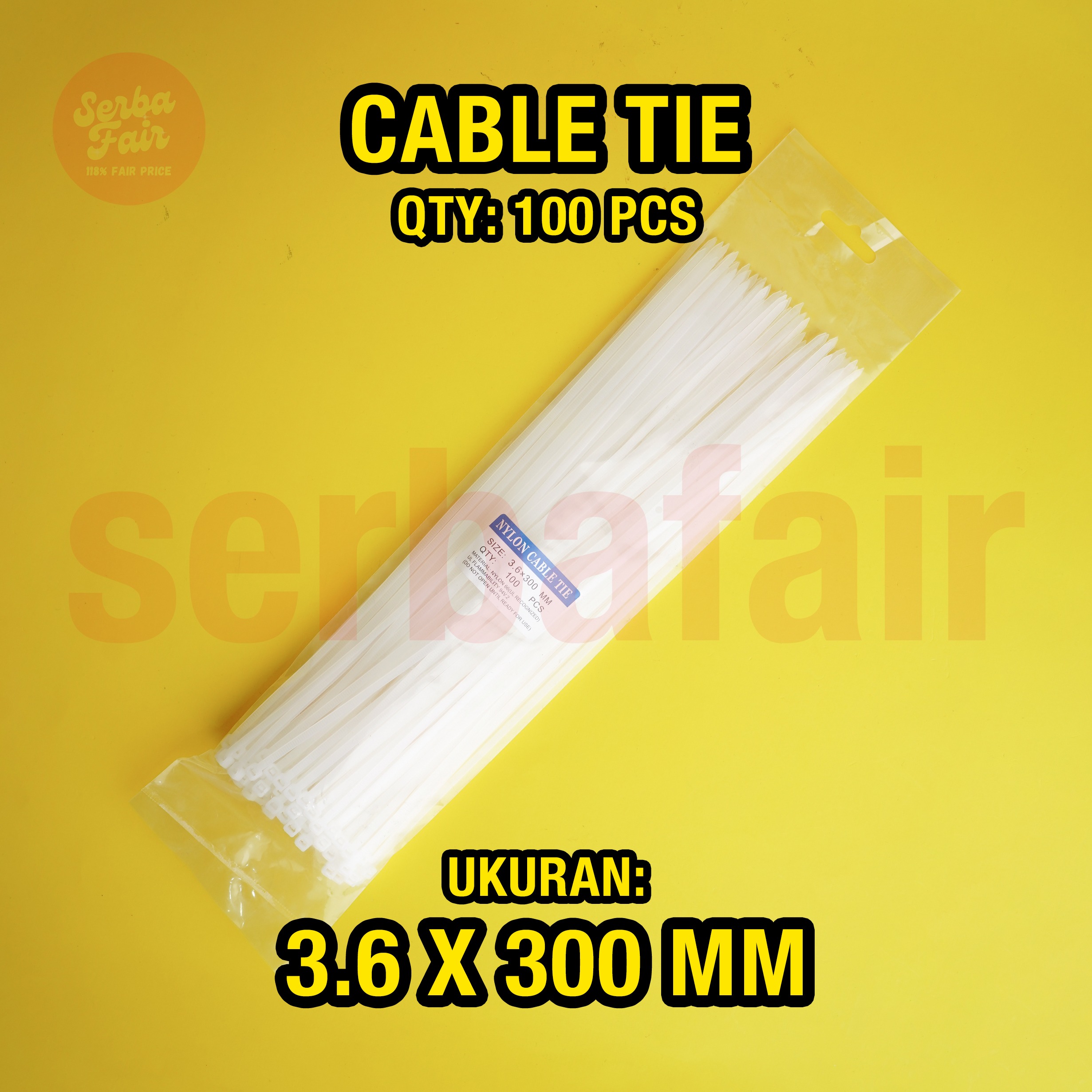Cable Ties / Kabel Tis Tali Serut Sabuk Ikat
