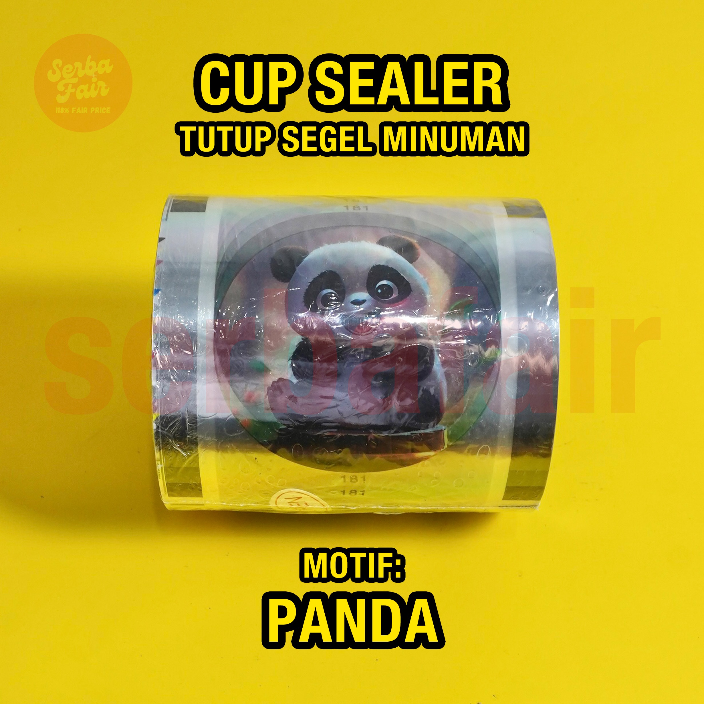 Cup Sealer +- 1000 Cup BC / Tutup Segel Minuman / Plastik Lid Minuman All Variant TERMURAH