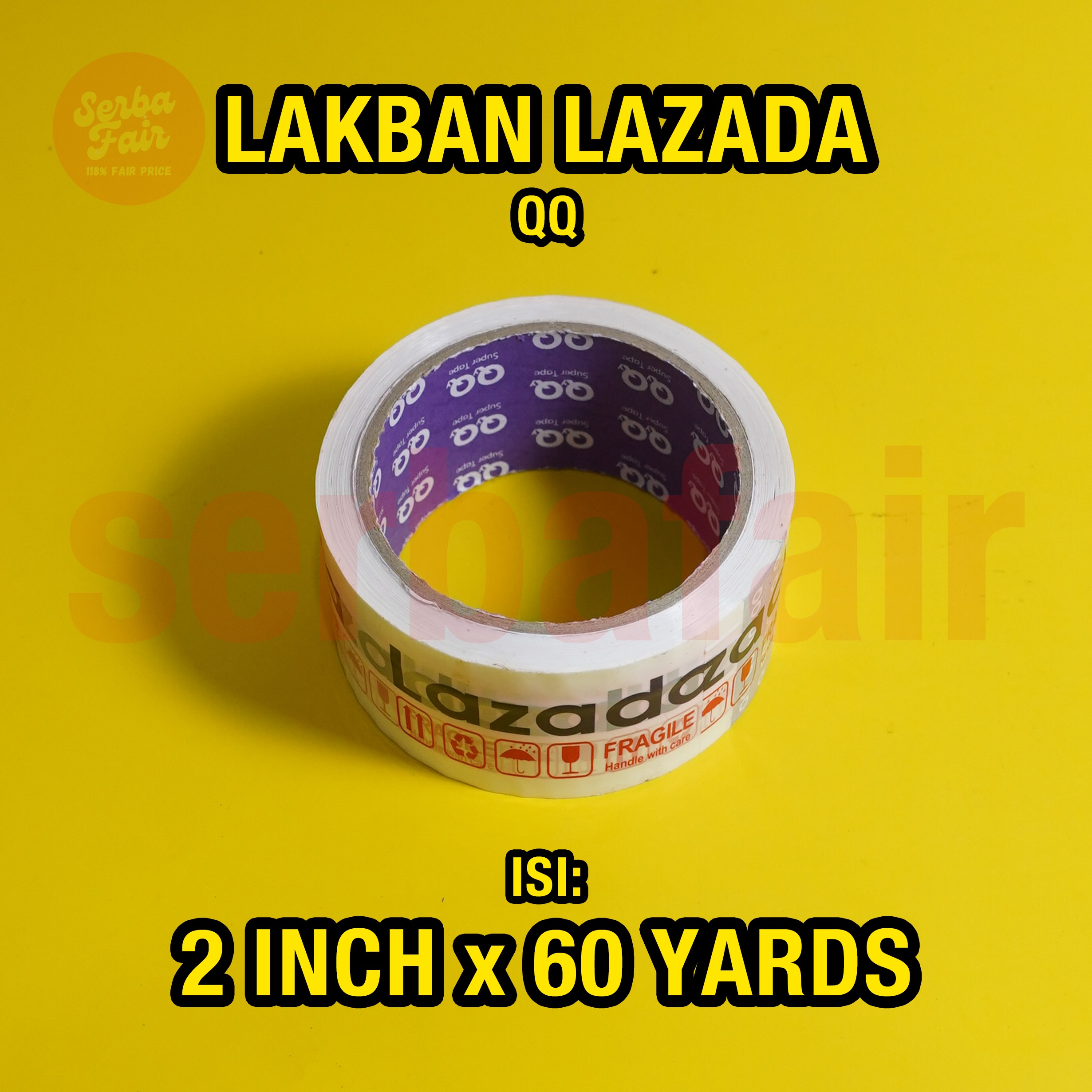 Lakban Online Shop 48mm 2Inch 60Yard murah ekonomis