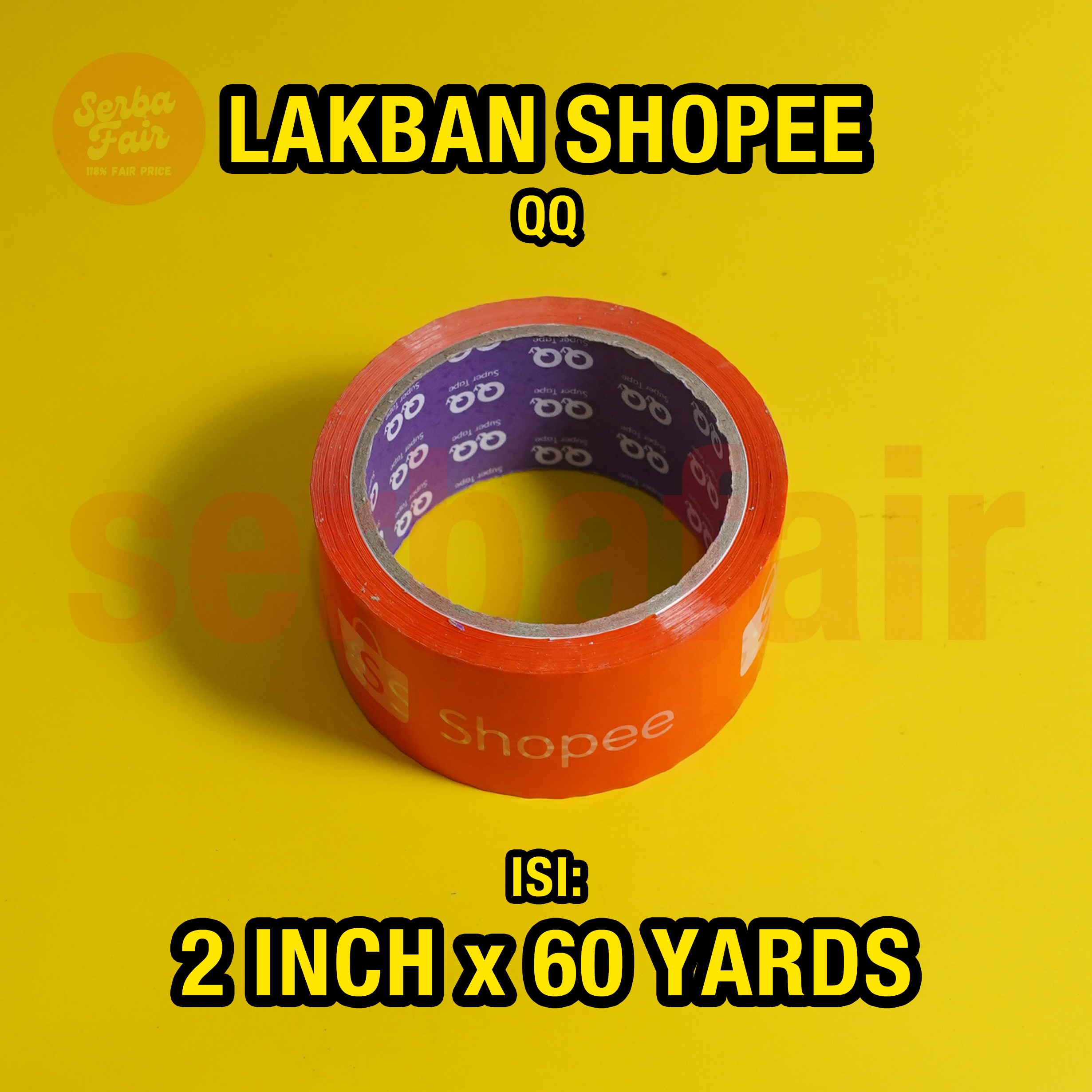 Lakban Online Shop 48mm 2Inch 60Yard murah ekonomis