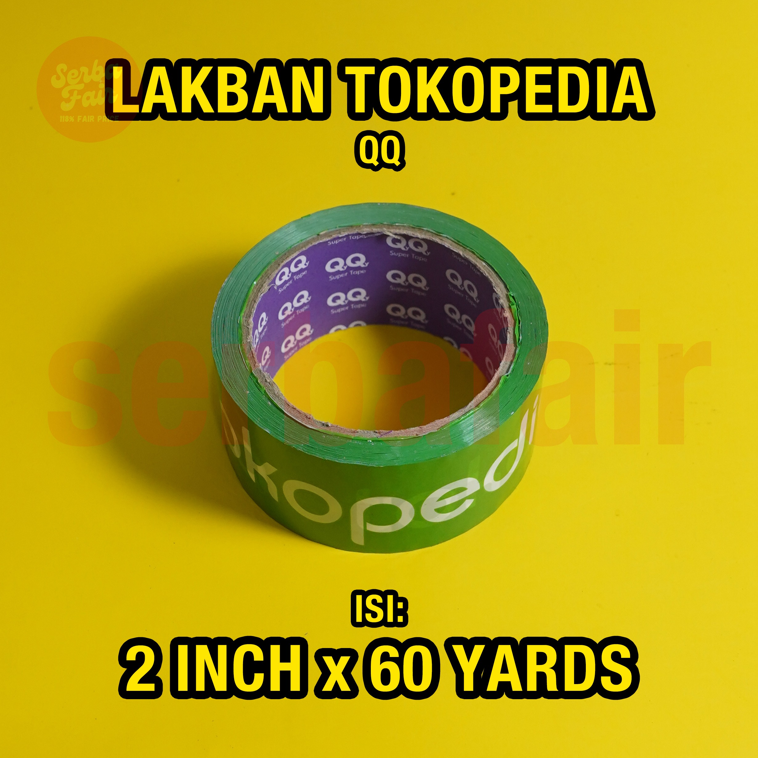 Lakban Online Shop 48mm 2Inch 60Yard murah ekonomis