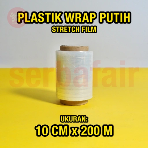Image of Stretch film bening 10cm x 200M plastik wrap plastic wrapping MURAH