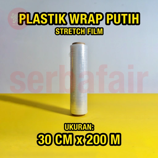 Image of Plastik Wrapping Stretch Film 30cm x 200m Bening Plastic Wrap