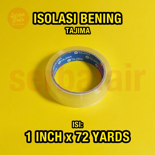 Image of Isolasi 1 Inch x 72 Yards Tajima Blue Eco / Solatip / Lakban 24mm ECO Spec