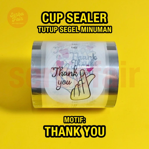 Image of Cup Sealer +- 1000 Cup BC / Tutup Segel Minuman / Plastik Lid Minuman All Variant TERMURAH