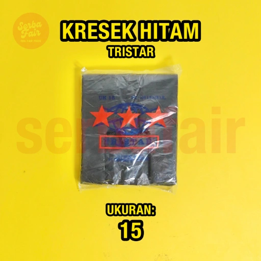 Image of Kantong Kresek 15x33CM Tristar 100Lembar