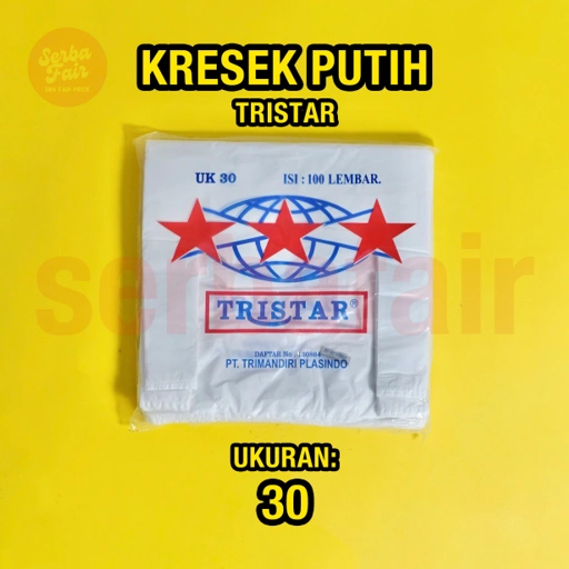 Image of Kantong Kresek 30x55CM Tristar 100 Lembar